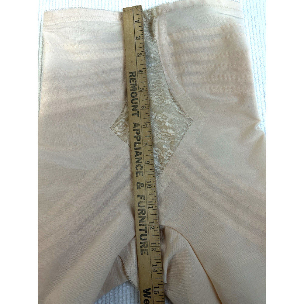 Rago Shapewear High Waist Leg Shaper Extra Firm Women's Med 28 Beige#6209 - Picture 9 of 12